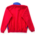 1988 Patagonia Synchilla Half-Zip Fleece Sweater, Red & Cobalt (M)