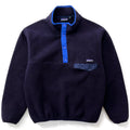 1991 Patagonia Synchilla Snap-T Fleece Pullover, Blueblack (L)