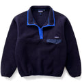 1991 Patagonia Synchilla Snap-T Fleece Pullover, Blueblack (L)