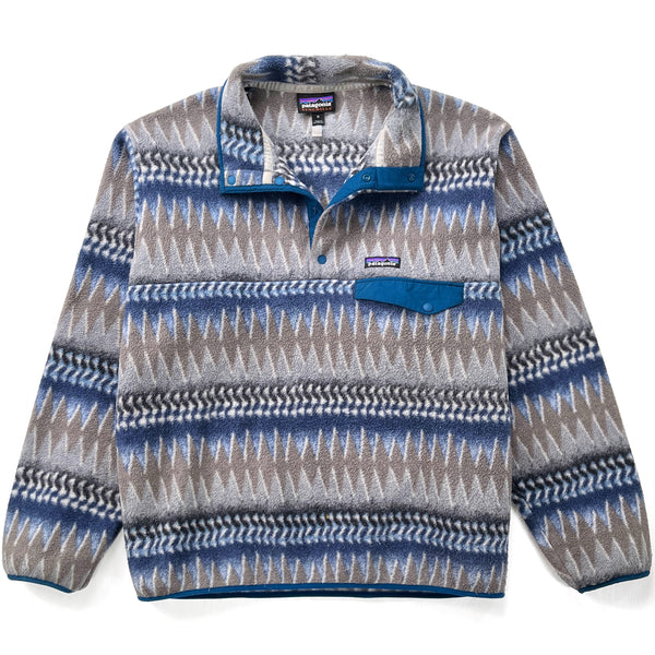 2017 Patagonia Printed Synchilla Snap-T, Laughing Waters (L)