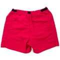1993 Patagonia 4” Belted Nylon “Wave Logo” River Shorts, Red (M)
