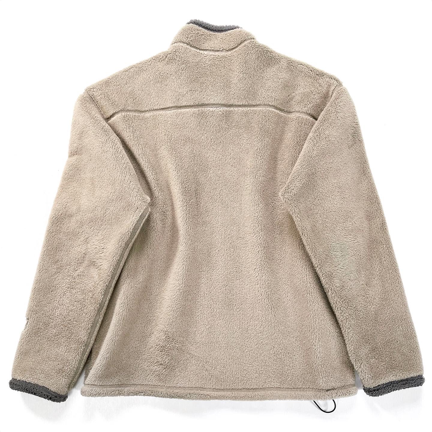 2002 Patagonia Mens R4 Regulator Fleece Jacket, Retro Khaki (L)
