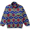2014 Patagonia Printed Synchilla Snap-T, Slowfoot: Cobalt Blue (S/M)