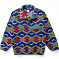 2014 Patagonia Printed Synchilla Snap-T, Slowfoot: Cobalt Blue (S/M)