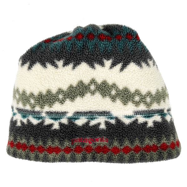 1994 Patagonia Printed Synchilla Hat, Sacajawea: Ivory (OS)