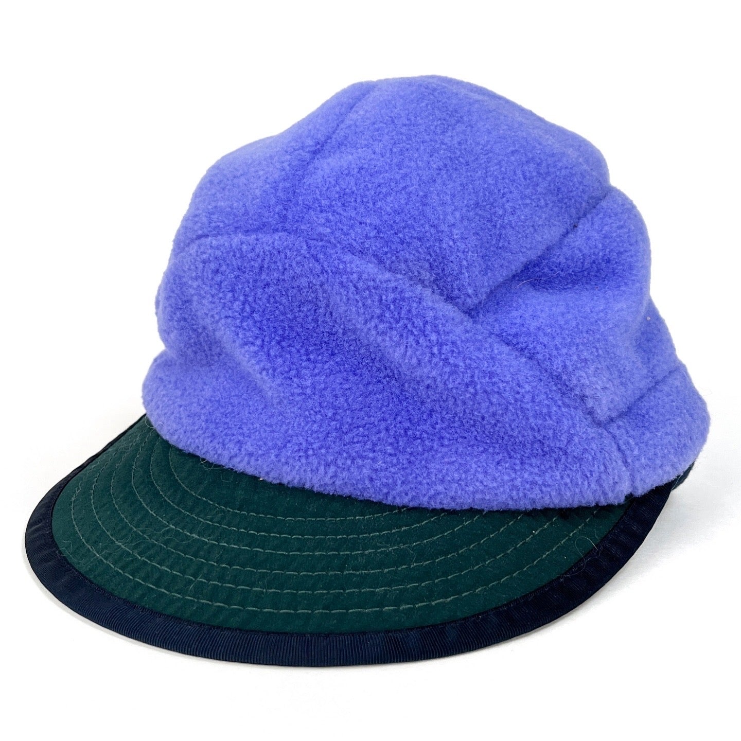 1996 Patagonia Made In The U.S.A. Synchilla Duckbill Cap, Periwinkle (S)