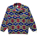 2014 Patagonia Printed Synchilla Snap-T, Slowfoot: Cobalt Blue (M/L)