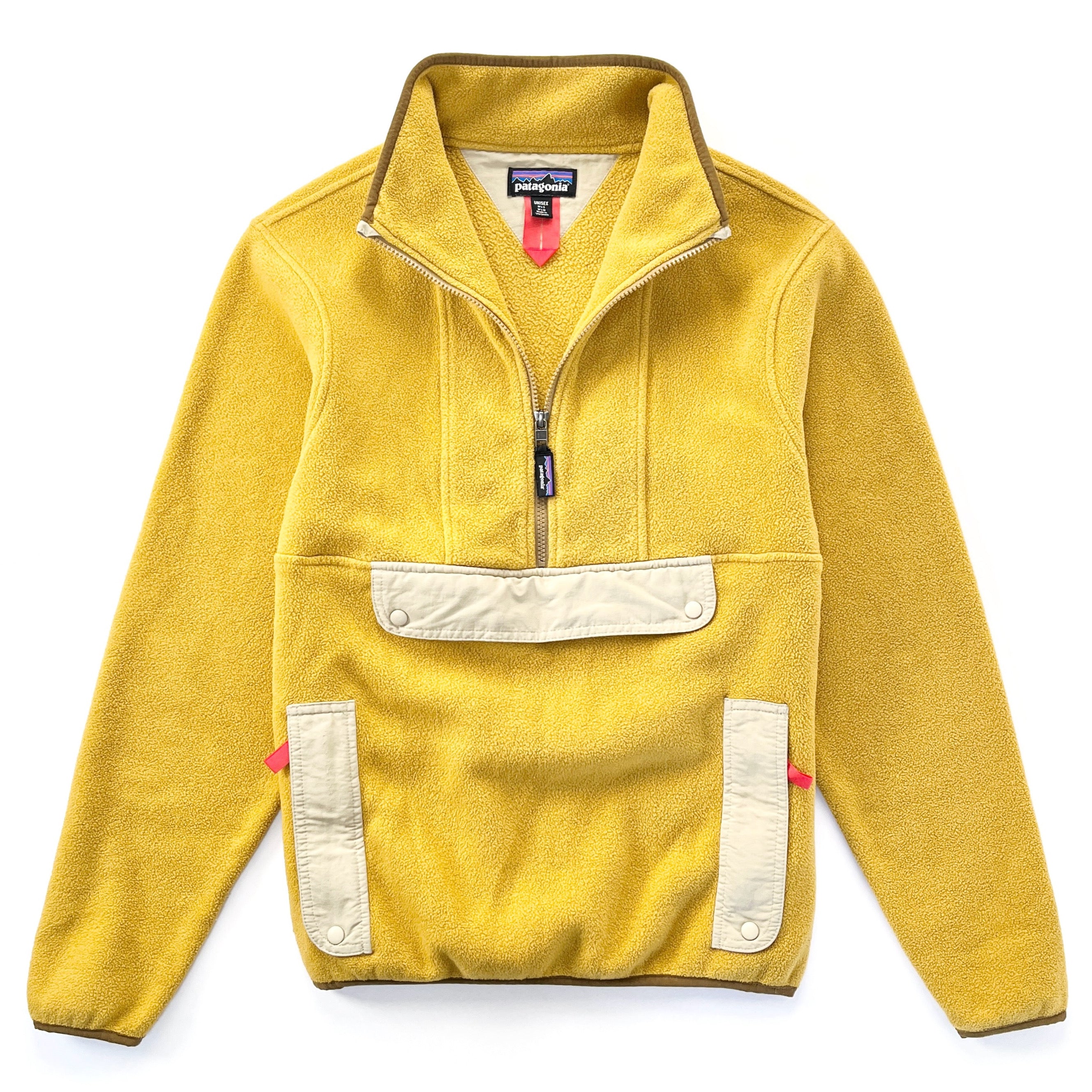 2023 Patagonia Synchilla Fleece Half-Zip Anorak, Buckwheat Gold (S)