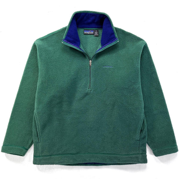 1994 Patagonia Made In The U.S.A. Synchilla Sweater, Spruce (M)