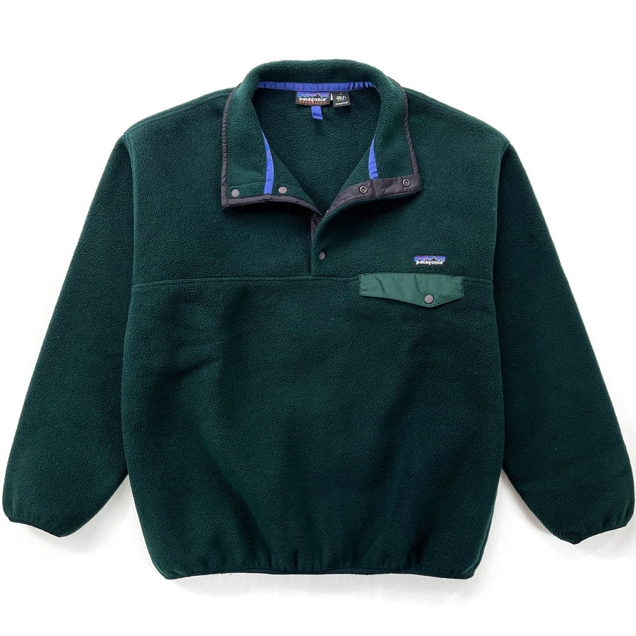 1998 Patagonia Made In The U.S.A. Synchilla Snap-T, Hunter (L)