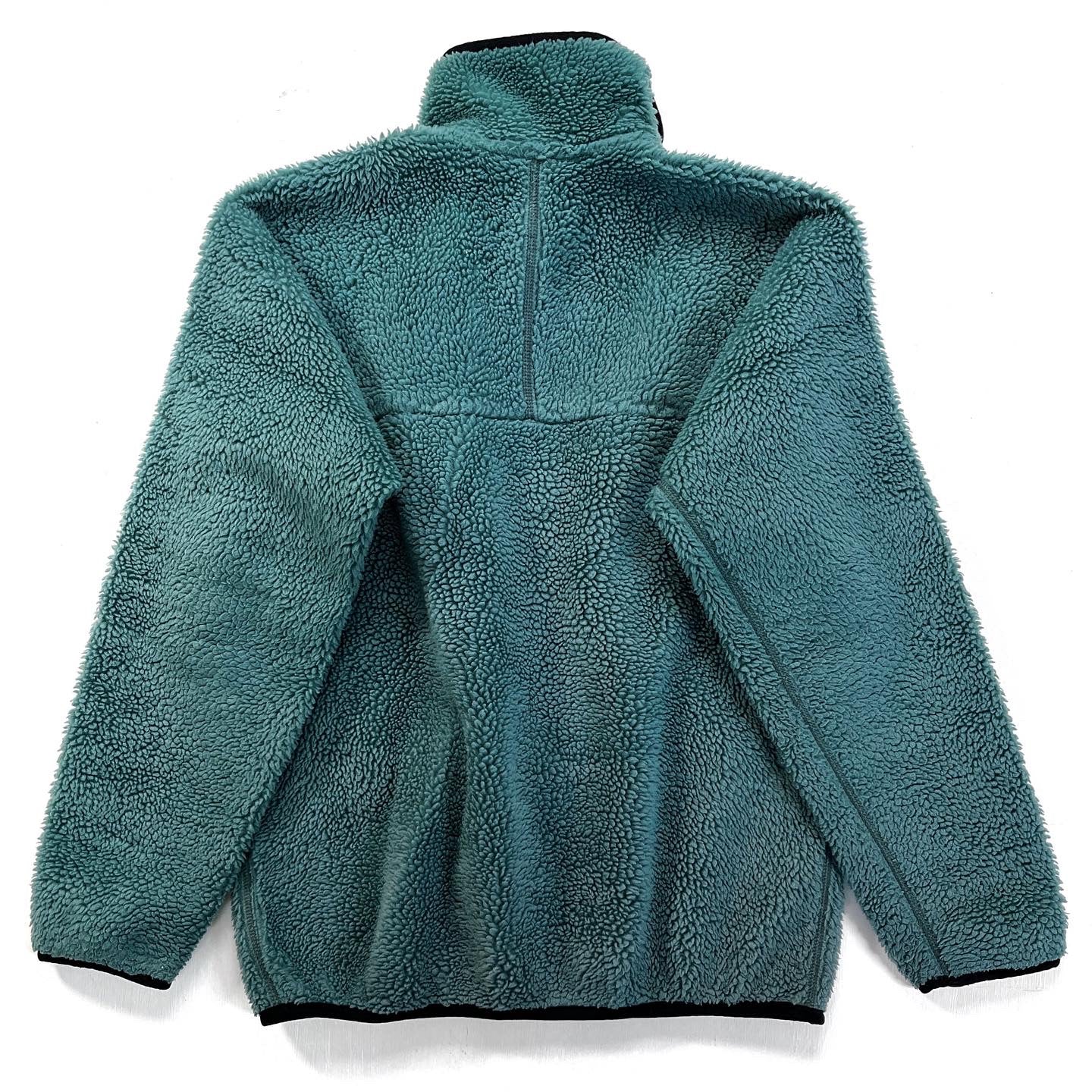 1996 Patagonia Made In The U.S.A. Retro Pile Cardigan, Fir Green (S)