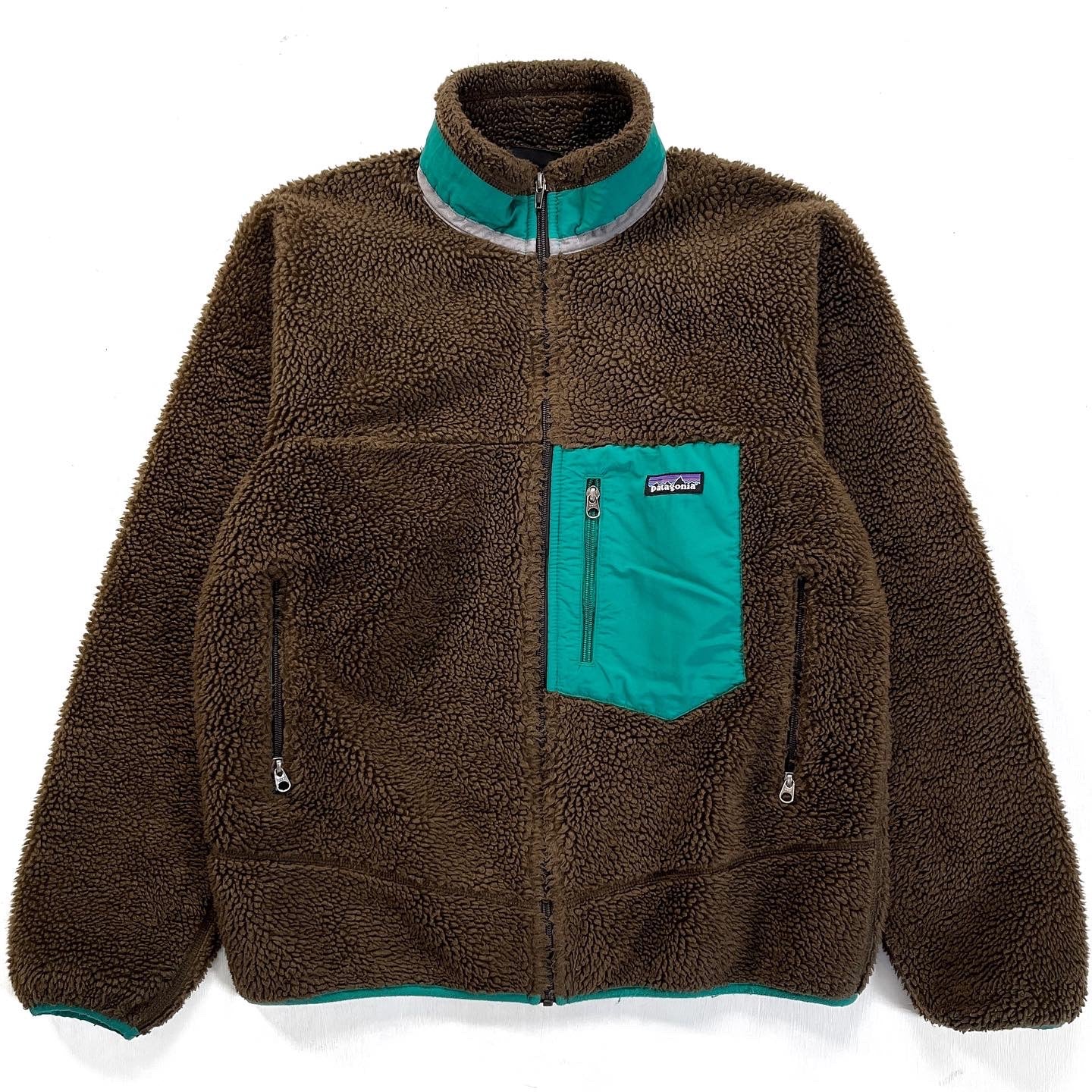2012 Patagonia Classic Retro-X Fleece Jacket, Dark Walnut (M)