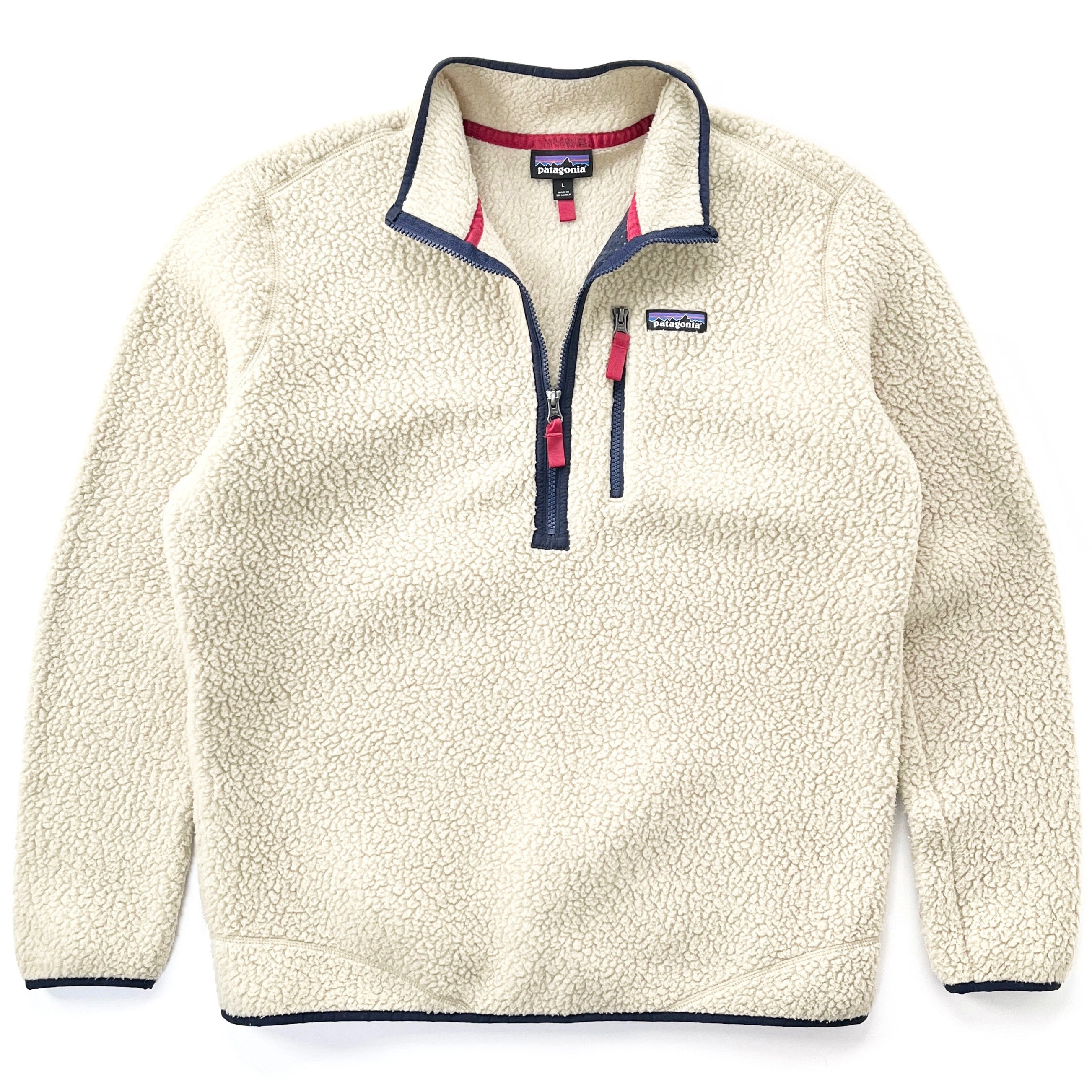 2019 Patagonia Retro Pile Fleece Half-Zip Pullover, El Cap Khaki (XL)