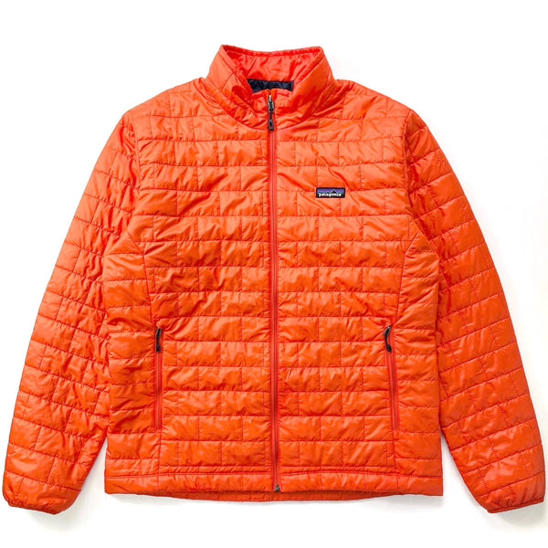 2017 Patagonia Mens Nano Puff Insulated Jacket, Orange (L)