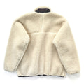 2007 Patagonia Deep Pile Classic Retro-X Retro Cardigan, Natural & Mushroom (L)