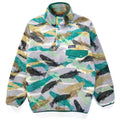 2016 Patagonia Printed Synchilla Snap-T, Trout Tails: Green (XS/S)