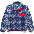2013 Patagonia Printed Synchilla Snap-T, Aurora: Channel Blue (M)