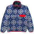 2013 Patagonia Printed Synchilla Snap-T, Aurora: Channel Blue (M)