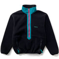 1988 Patagonia Womens Synchilla Half-Zip Fleece Sweater, Black (S)