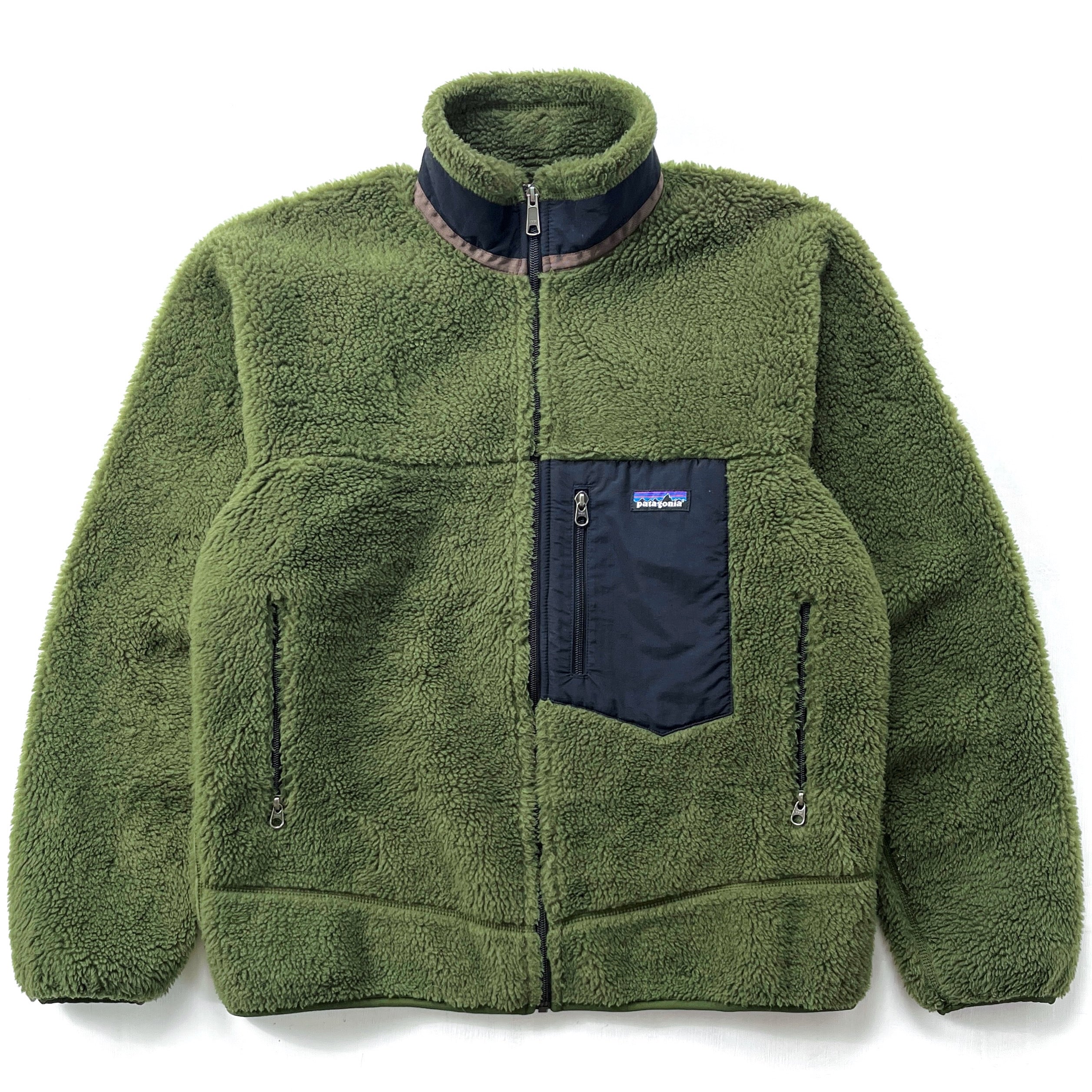 2010 Patagonia Classic Retro-X Fleece Jacket, Fresh Clover (M)