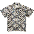 1995 Patagonia Mens Surya Batik Shirt, Big Tapa: Dark Olive (XL)