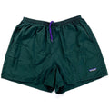 1998 Patagonia Mens 4” Nylon Baggies Shorts, Hunter (L)