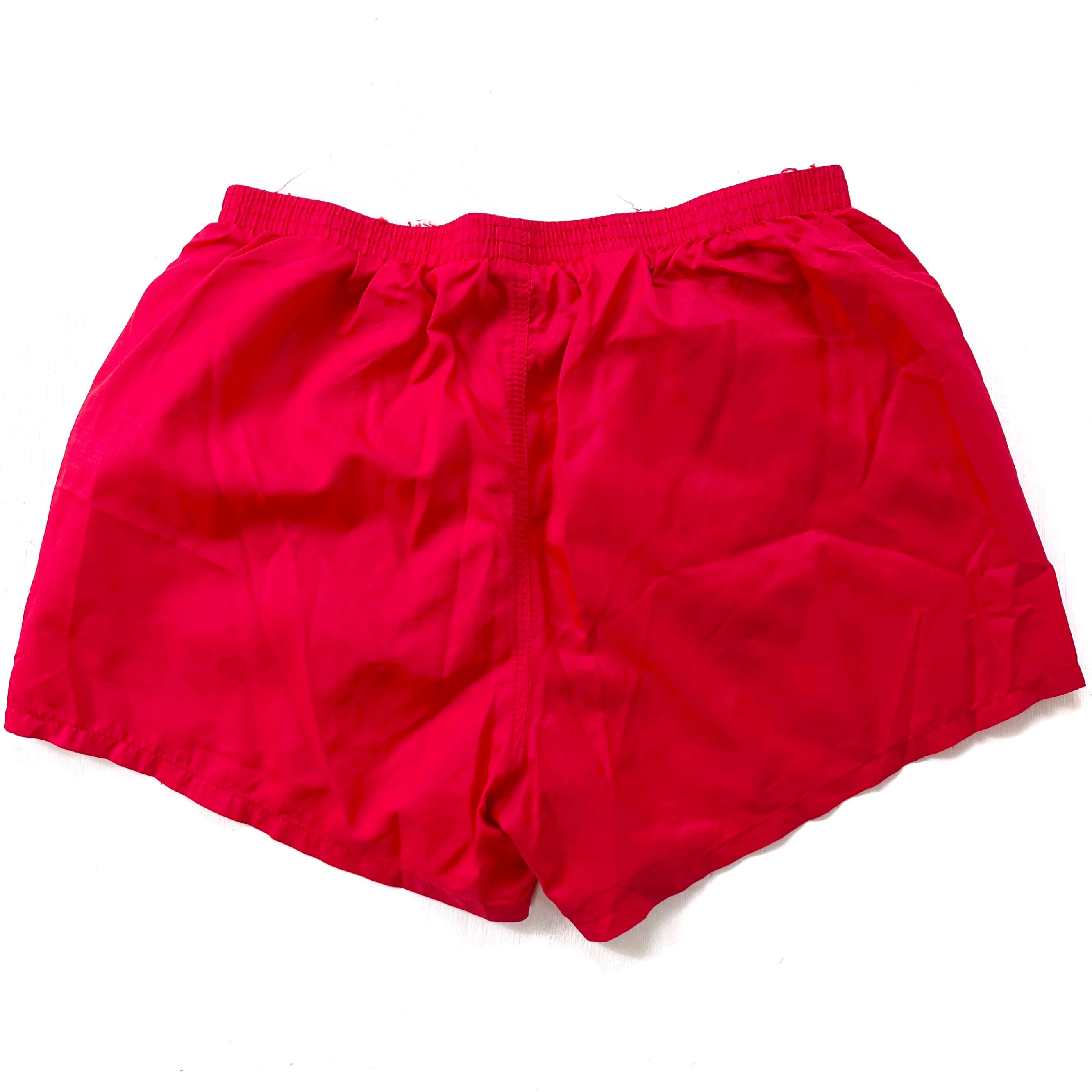 1998 Patagonia Mens 3.5” Nylon Baggies Lites Shorts, Red (M)