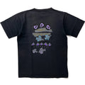 1991 Patagonia Made In The U.S.A. Cotton Graphic T-Shirt, Black (M)