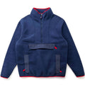 2021 Patagonia Synchilla Fleece Anorak, New Navy & Smolder Blue (L)