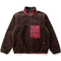 2011 Patagonia Retro-X Fleece Jacket, Black Oak & Pomegranite (L)