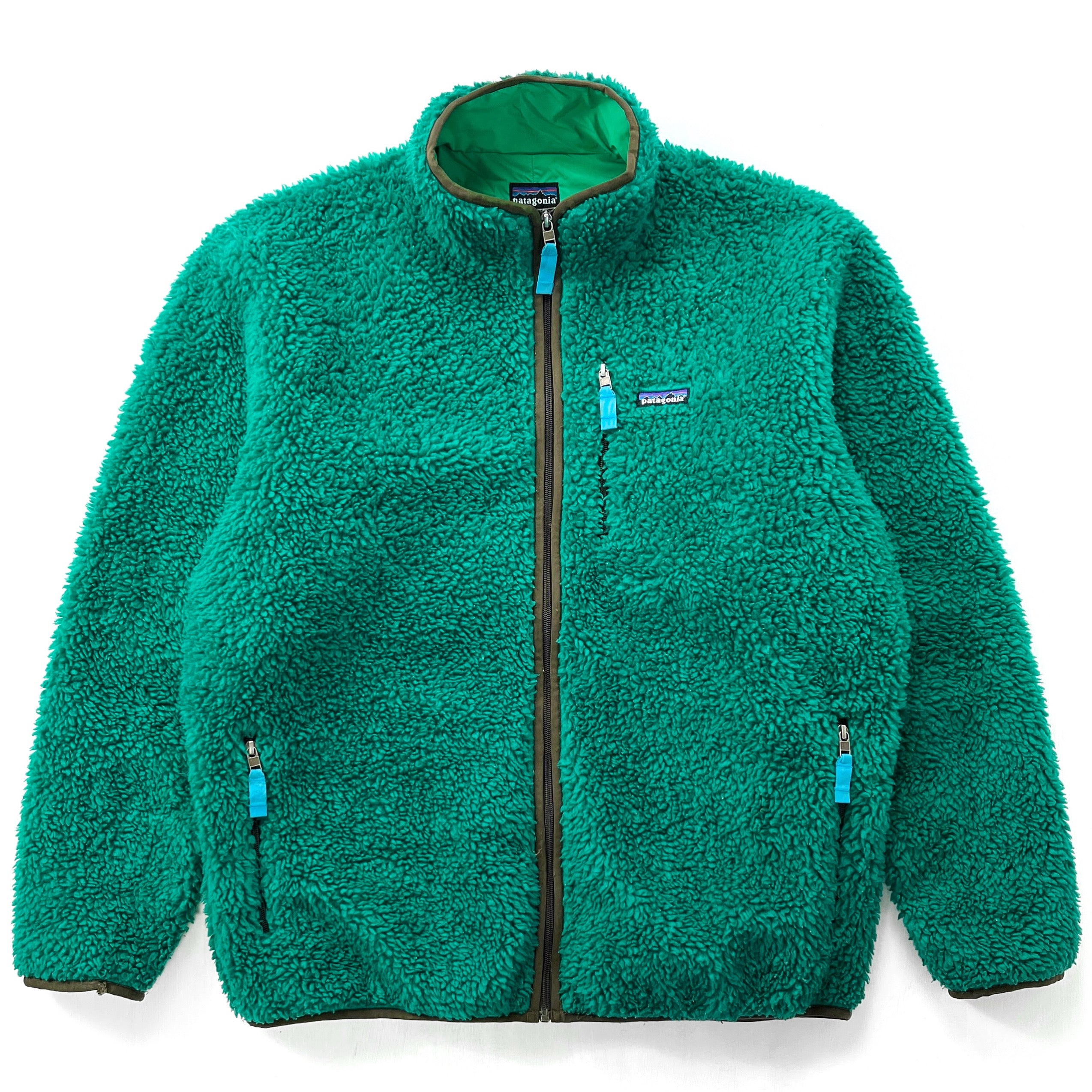 2012 Patagonia Classic Retro-X Pile Cardigan, Gingko Green (XL)