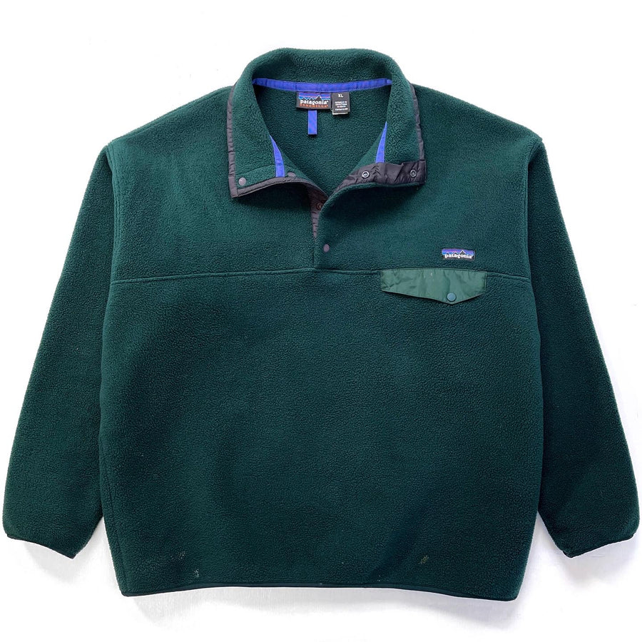 1999 Patagonia Synchilla Snap-T, Hunter & Condor (XL/XXL)