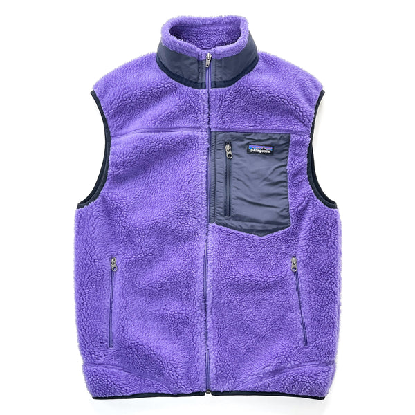 2015 Patagonia Classic Retro-X Fleece Vest, Wild Lilac Purple (M)
