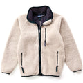1997 Patagonia Made In The U.S.A. Retro Pile Cardigan, Natural (S)