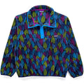 1992 Patagonia Printed Synchilla Snap-T, Spears: Bright Blue (XL)