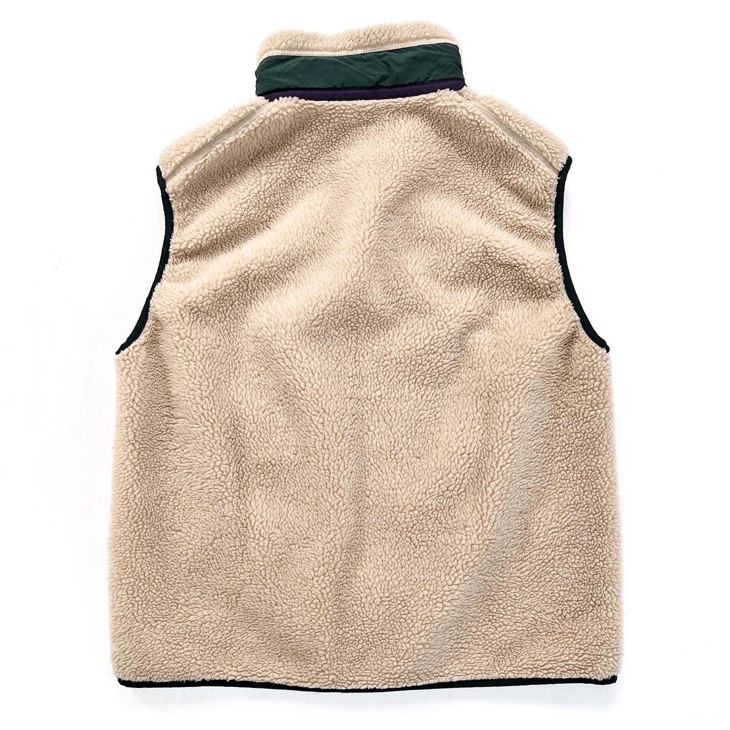 1997 Patagonia Made In The U.S.A. Retro-X Vest, Natural & Hunter (L)