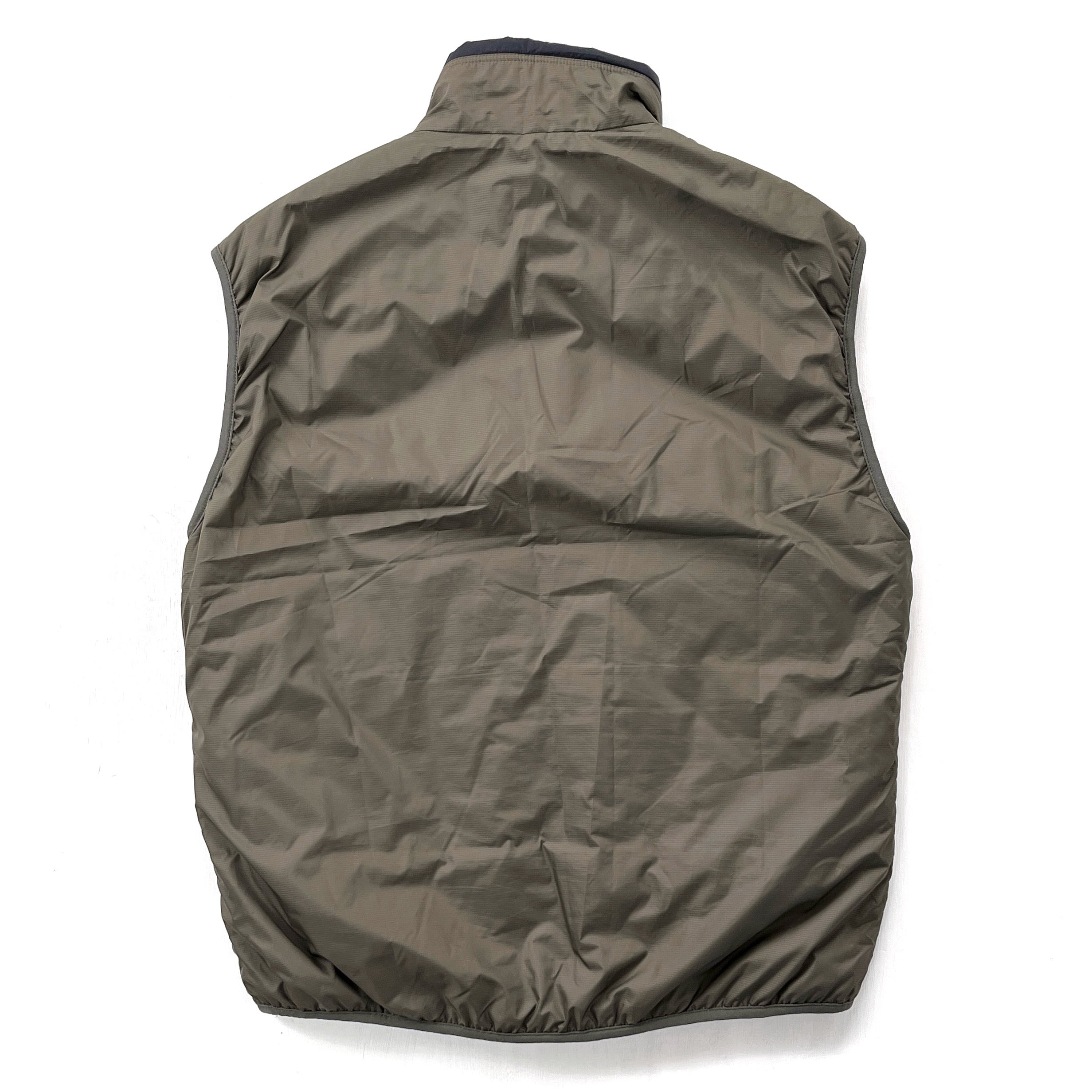 2002 Patagonia Insulated Ripstop Nylon Puffball Vest, Silt (L)