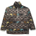 1996 Patagonia Printed Shearling Synchilla Sweater, Anatolia (L)