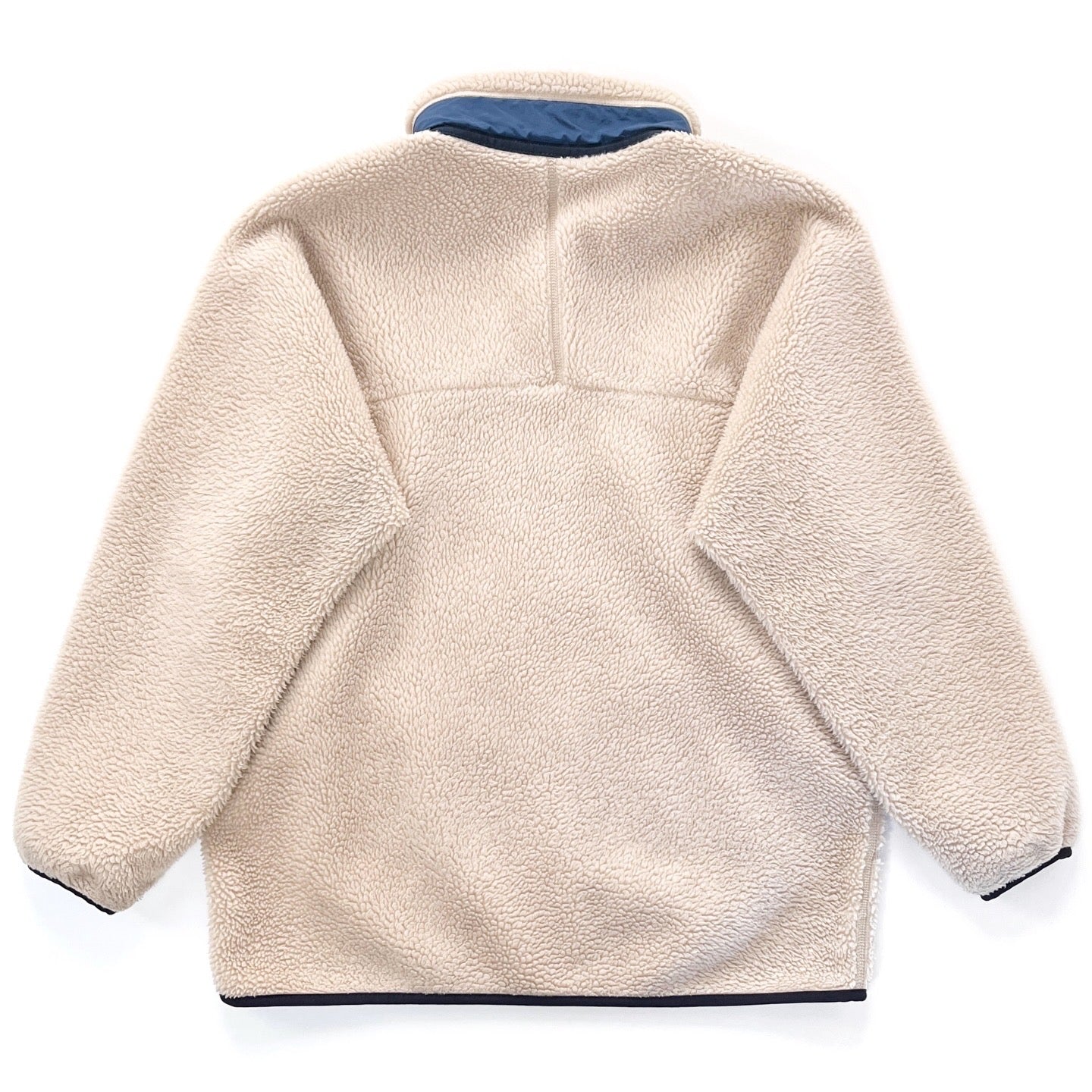 1997 Patagonia Made In The U.S.A. Retro-X Fleece Jacket, Natural & Night Sky (L)