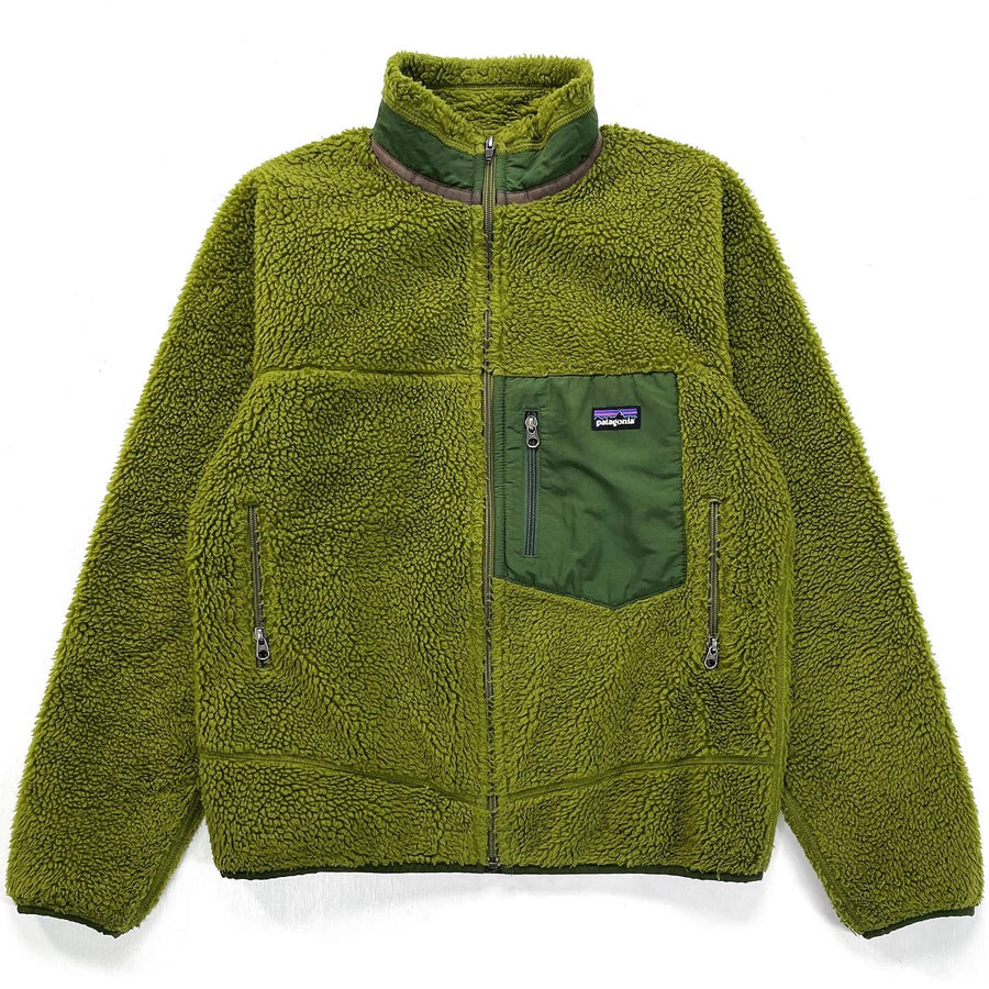 2013 Patagonia Mens Retro-X Fleece Jacket, Willow Herb Green (S)