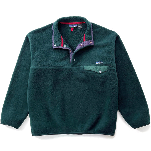 1994 Patagonia Synchilla Snap-T Pullover, Hunter & Condor (L)