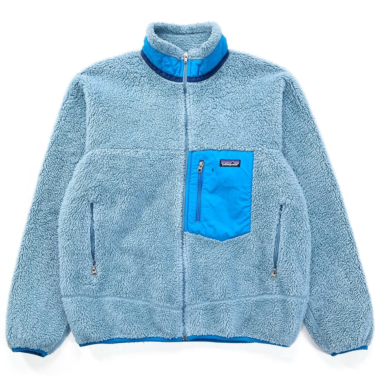 2012 Patagonia Mens Retro-X Fleece Jacket, Glacier Blue (L)