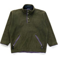 1995 Patagonia Synchilla Big-T Fleece Pullover, Dark Olive (M/L)