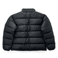 2002 Patagonia Mens Hi-Loft Full-Zip Down Jacket, Black / Black (L)