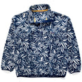 1994 Patagonia Printed Synchilla Snap-T, Tropical: Ink Blue (XL)