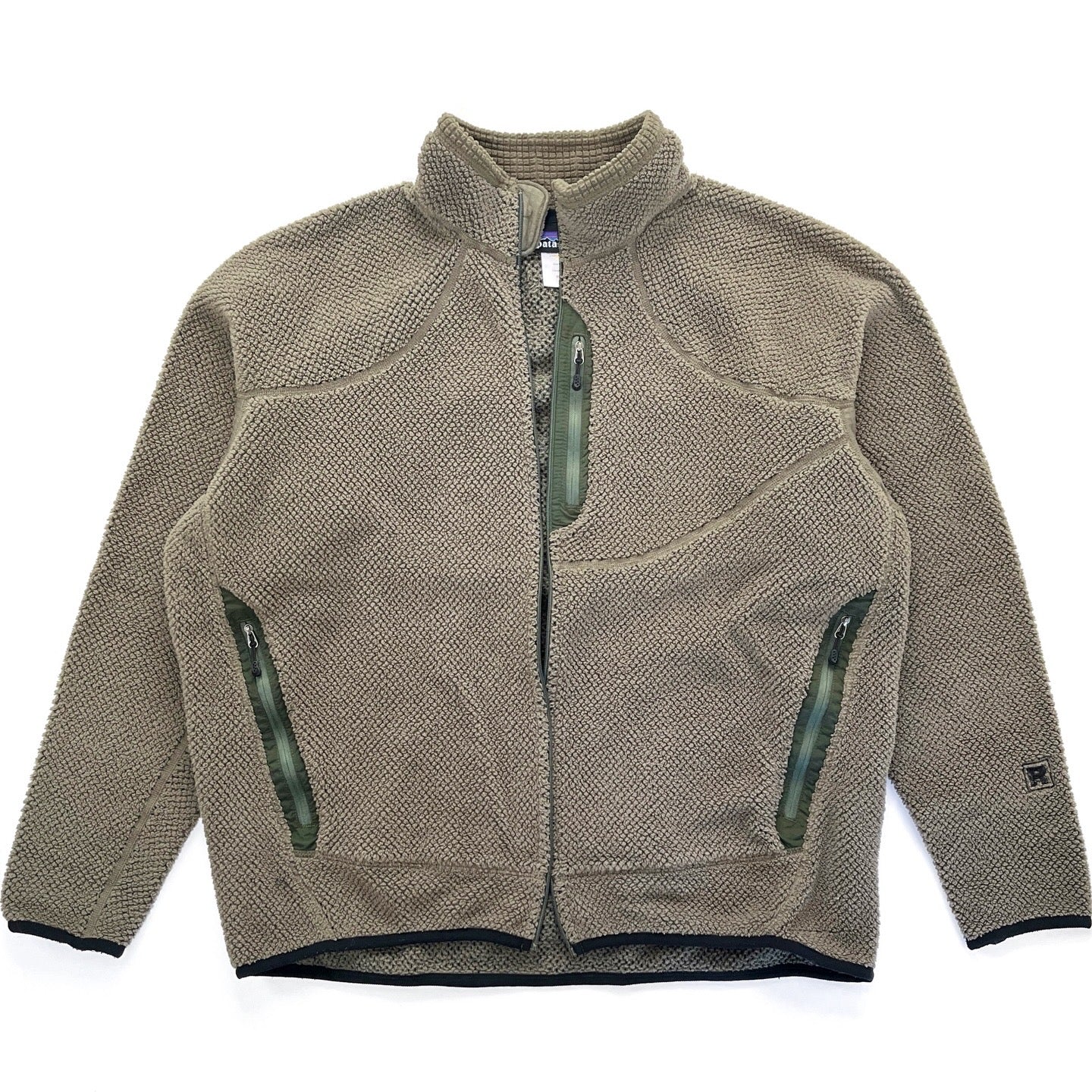 2006 Patagonia MARS R2 Regulator Fleece Jacket, Fatigue Green (XL) *Read*