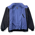 1993 Patagonia Shelled Synchilla Fleece Jacket, Black & Blue (M)