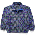 1993 Patagonia Printed Synchilla Snap-T, Tehuelche: Charcoal (XL)