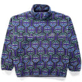 1993 Patagonia Printed Synchilla Snap-T, Tehuelche: Charcoal (XL)