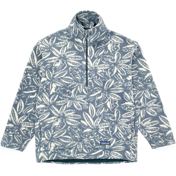 1995 Patagonia Made In The U.S.A. Printed Synchilla Sweater, Tropical (XS)